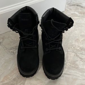 Black Suede Timberland